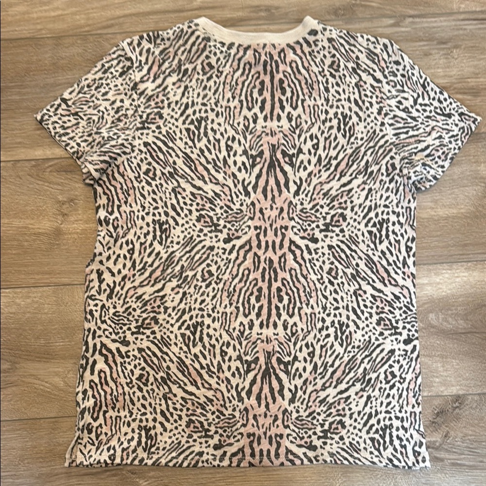 Stylish Women's Ocelot Print Top - Picture 3 of 3